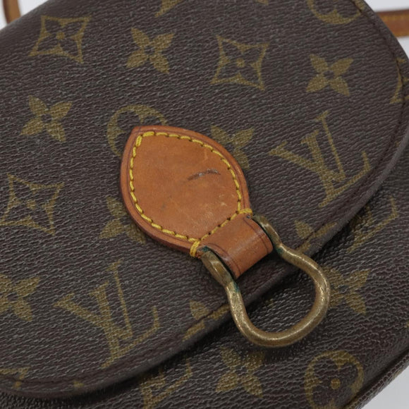 LOUIS VUITTON Monogram Saint Cloud PM Shoulder Bag M51244 LV Auth 164547