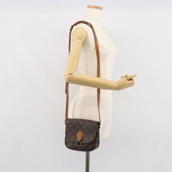 LOUIS VUITTON Monogram Saint Cloud PM Shoulder Bag M51244 LV Auth 164547