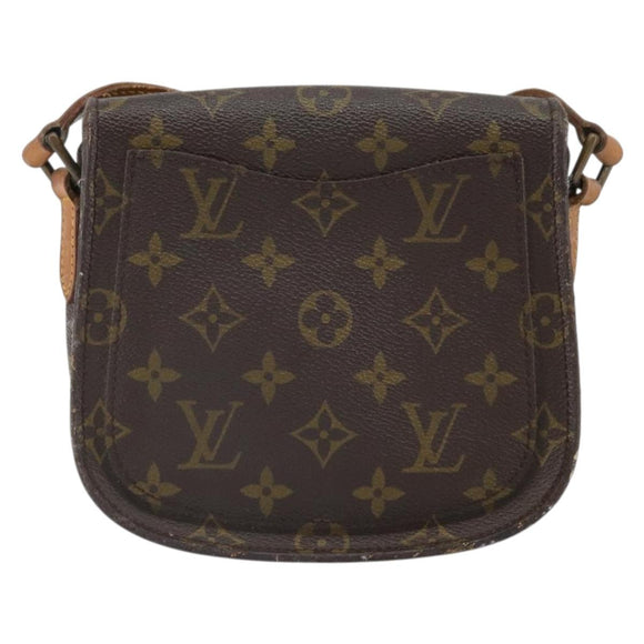 LOUIS VUITTON Monogram Saint Cloud PM Shoulder Bag M51244 LV Auth 164547