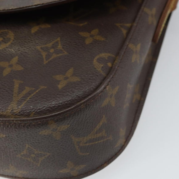 LOUIS VUITTON Monogram Saint Cloud GM Shoulder Bag M51242 LV Auth 164548