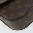 LOUIS VUITTON Monogram Saint Cloud GM Shoulder Bag M51242 LV Auth 164548-16