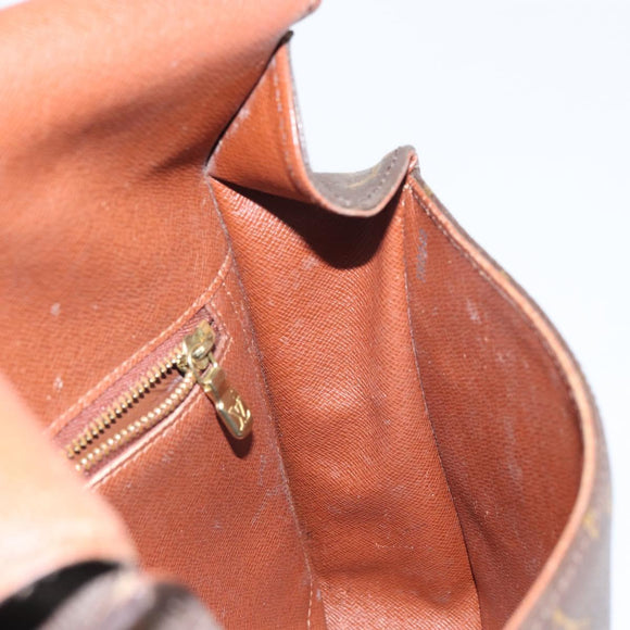 LOUIS VUITTON Monogram Saint Cloud GM Shoulder Bag M51242 LV Auth 164548