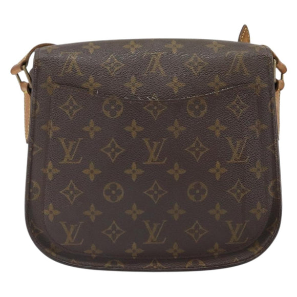 LOUIS VUITTON Monogram Saint Cloud GM Shoulder Bag M51242 LV Auth 164548