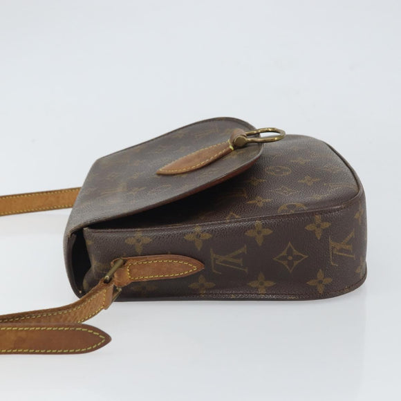 LOUIS VUITTON Monogram Saint Cloud GM Shoulder Bag M51242 LV Auth 164548