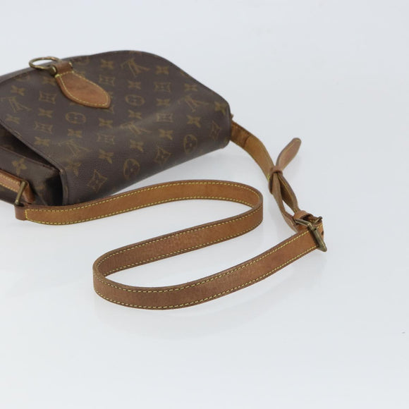 LOUIS VUITTON Monogram Saint Cloud GM Shoulder Bag M51242 LV Auth 164548