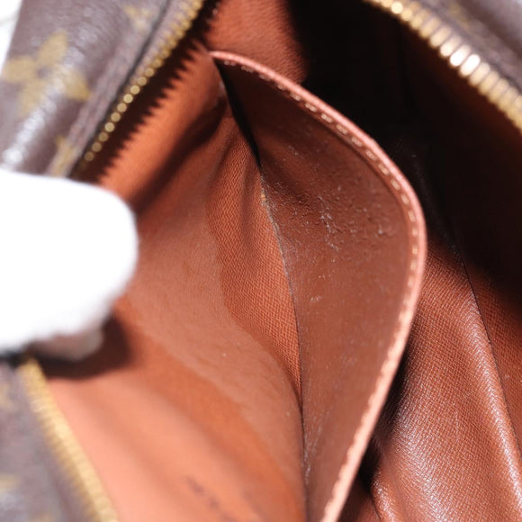 LOUIS VUITTON Monogram Compiegne 28 Clutch Bag M51845 LV Auth 164550