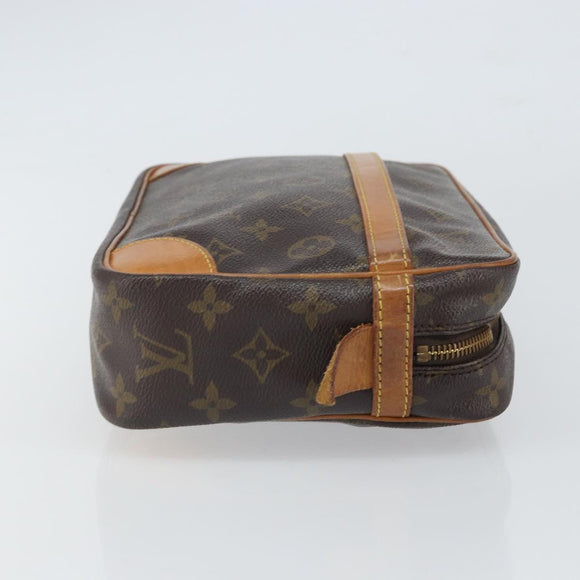 LOUIS VUITTON Monogram Compiegne 28 Clutch Bag M51845 LV Auth 164550
