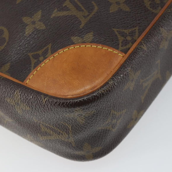 LOUIS VUITTON Monogram Compiegne 28 Clutch Bag M51845 LV Auth 164550