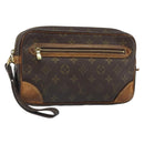 LOUIS VUITTON Monogram Marly Dragonne GM Clutch Bag M51825 LV Auth 164552-1