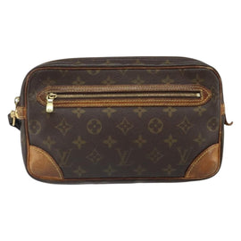 LOUIS VUITTON Monogram Marly Dragonne GM Clutch Bag M51825 LV Auth 164552 - 0