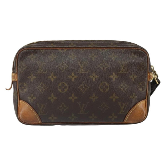 LOUIS VUITTON Monogram Marly Dragonne GM Clutch Bag M51825 LV Auth 164552