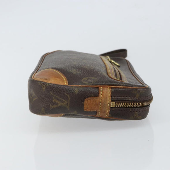 LOUIS VUITTON Monogram Marly Dragonne GM Clutch Bag M51825 LV Auth 164552