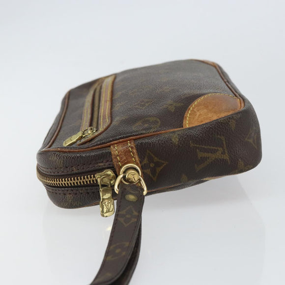 LOUIS VUITTON Monogram Marly Dragonne GM Clutch Bag M51825 LV Auth 164552