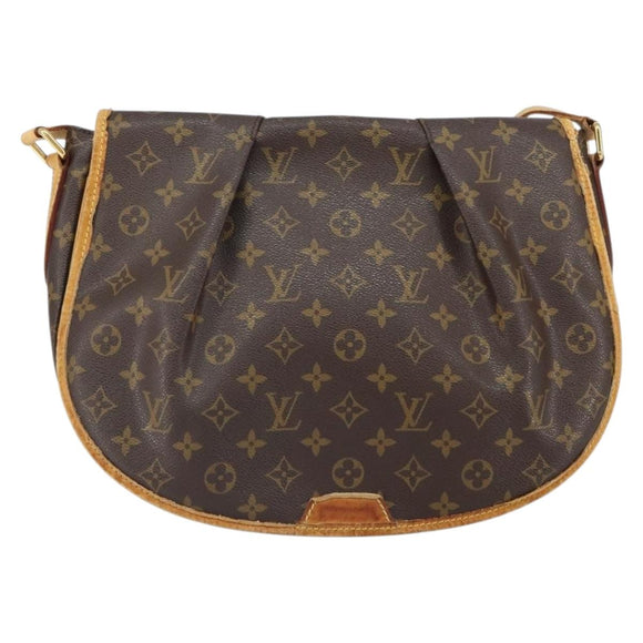 LOUIS VUITTON Monogram Menilmontant MM Shoulder Bag M40473 LV Auth 164555
