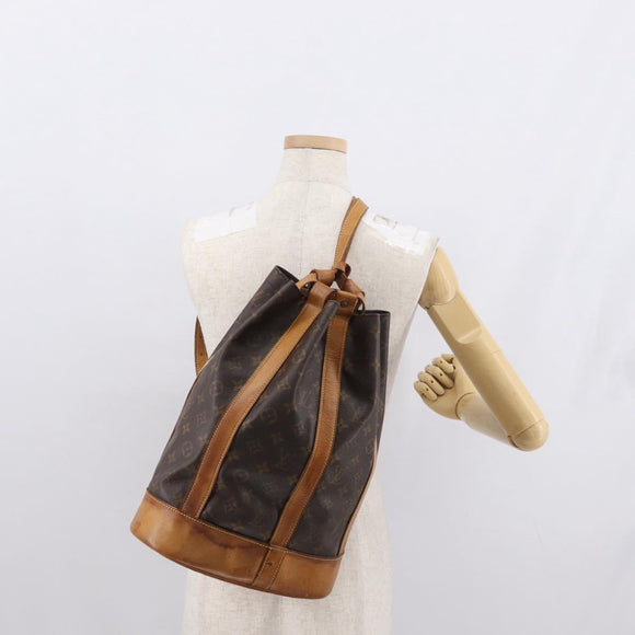 LOUIS VUITTON Monogram Randonnee PM Shoulder Bag M42243 LV Auth 164561A