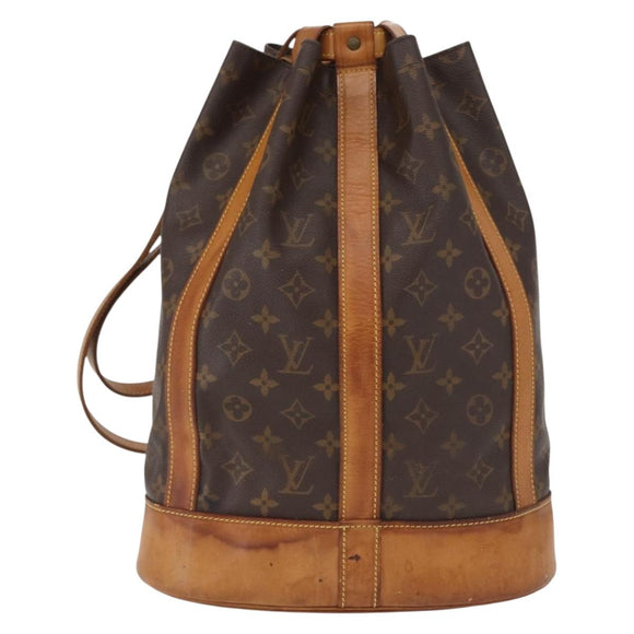 LOUIS VUITTON Monogram Randonnee PM Shoulder Bag M42243 LV Auth 164561A