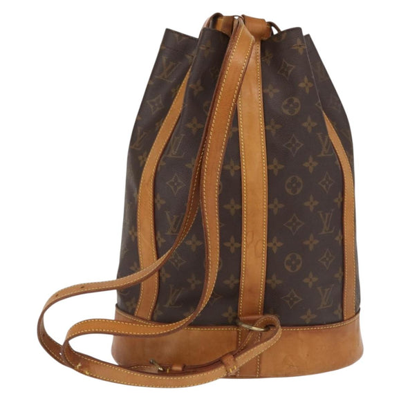 LOUIS VUITTON Monogram Randonnee PM Shoulder Bag M42243 LV Auth 164561A