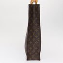 LOUIS VUITTON Monogram Sac Plat Hand Bag M51140 LV Auth 164562-3