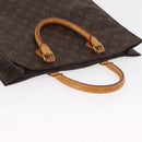 LOUIS VUITTON Monogram Sac Plat Hand Bag M51140 LV Auth 164562-6