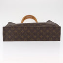 LOUIS VUITTON Monogram Sac Plat Hand Bag M51140 LV Auth 164562-5