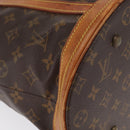 LOUIS VUITTON Monogram Bucket GM Shoulder Bag M42236 LV Auth 164563-9