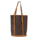 LOUIS VUITTON Monogram Bucket GM Shoulder Bag M42236 LV Auth 164563-2