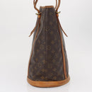 LOUIS VUITTON Monogram Bucket GM Shoulder Bag M42236 LV Auth 164563-4