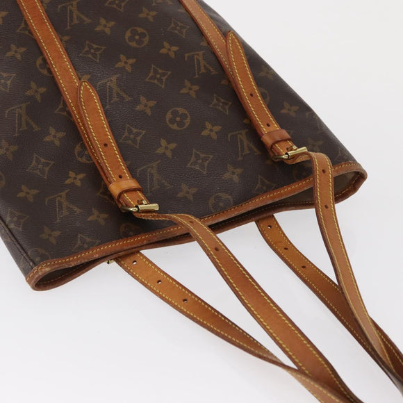 LOUIS VUITTON Monogram Bucket GM Shoulder Bag M42236 LV Auth 164563