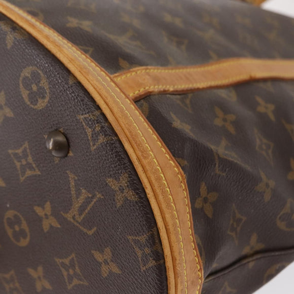 LOUIS VUITTON Monogram Bucket GM Shoulder Bag M42236 LV Auth 164564