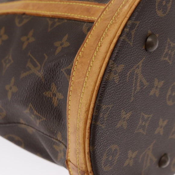 LOUIS VUITTON Monogram Bucket GM Shoulder Bag M42236 LV Auth 164564
