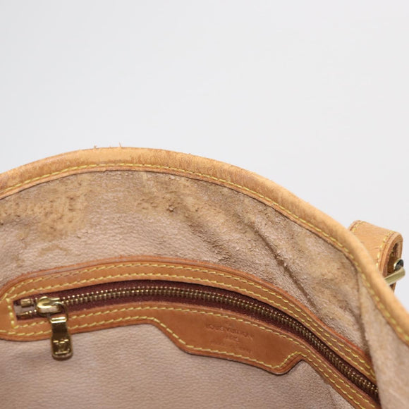 LOUIS VUITTON Monogram Bucket GM Shoulder Bag M42236 LV Auth 164564