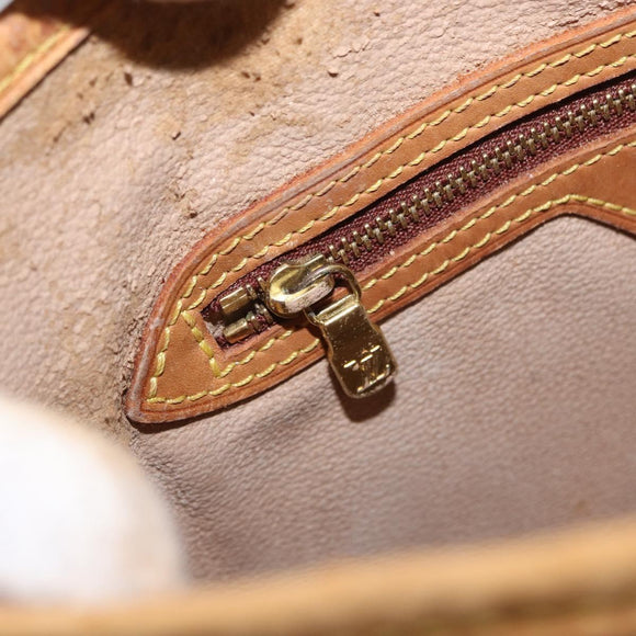 LOUIS VUITTON Monogram Bucket GM Shoulder Bag M42236 LV Auth 164564