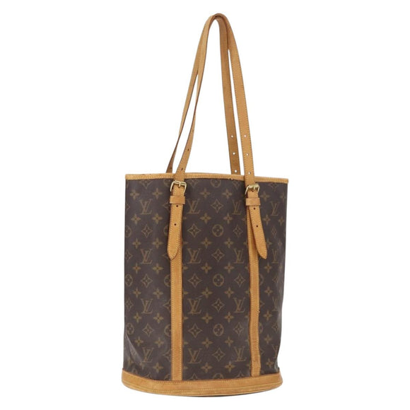 LOUIS VUITTON Monogram Bucket GM Shoulder Bag M42236 LV Auth 164564