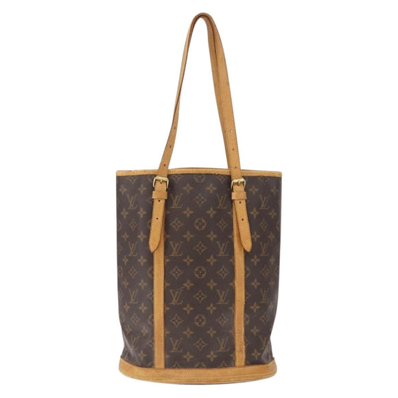 LOUIS VUITTON Monogram Bucket GM Shoulder Bag M42236 LV Auth 164564