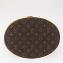 LOUIS VUITTON Monogram Bucket GM Shoulder Bag M42236 LV Auth 164564-5
