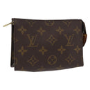 LOUIS VUITTON Monogram Poche Toilette 15 Pouch M47546 LV Auth 164567-1