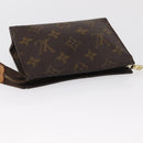LOUIS VUITTON Monogram Poche Toilette 15 Pouch M47546 LV Auth 164567-5