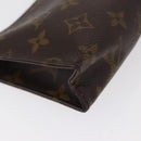 LOUIS VUITTON Monogram Poche Toilette 15 Pouch M47546 LV Auth 164567-7