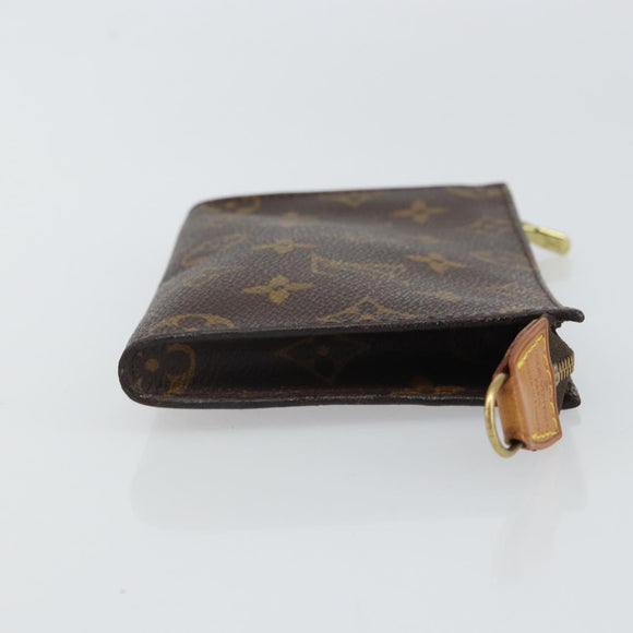 LOUIS VUITTON Monogram Bucket PM Accessory Pouch LV Auth 164568