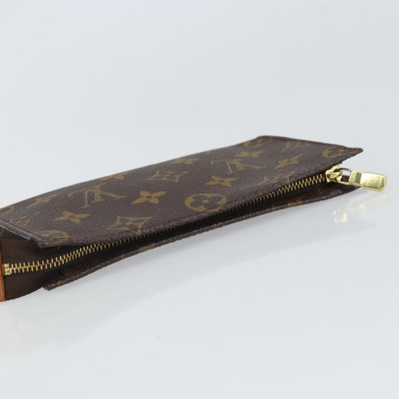 LOUIS VUITTON Monogram Bucket PM Accessory Pouch LV Auth 164568