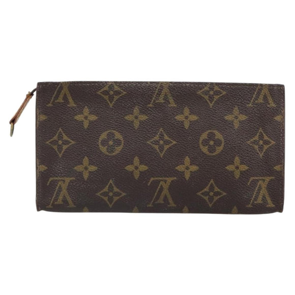 LOUIS VUITTON Monogram Bucket GM Accessory Pouch LV Auth 164569