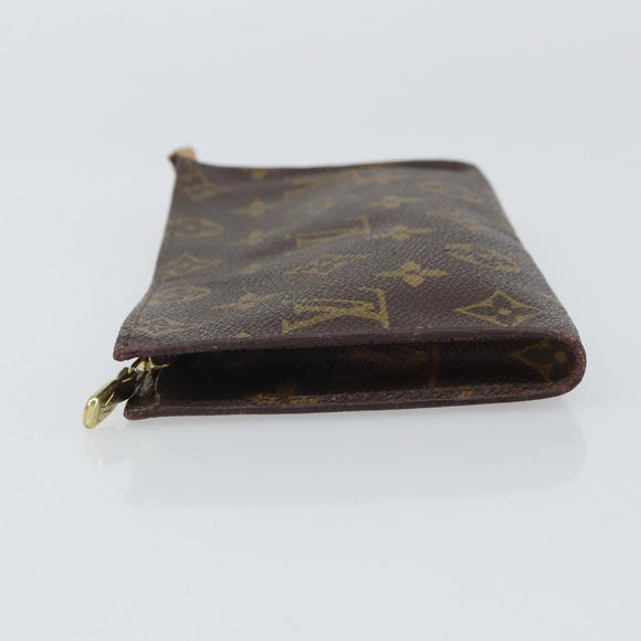 LOUIS VUITTON Monogram Bucket GM Accessory Pouch LV Auth 164569