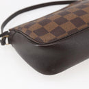 LOUIS VUITTON Damier Ebene Trousse makeup Pouch N51982 LV Auth 164571-15