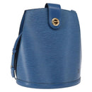 LOUIS VUITTON Epi Cluny Shoulder Bag Blue M52255 LV Auth 164580-1