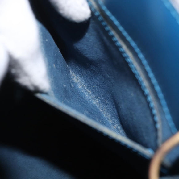 LOUIS VUITTON Epi Cluny Shoulder Bag Blue M52255 LV Auth 164580