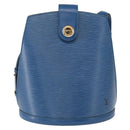 LOUIS VUITTON Epi Cluny Shoulder Bag Blue M52255 LV Auth 164580-13