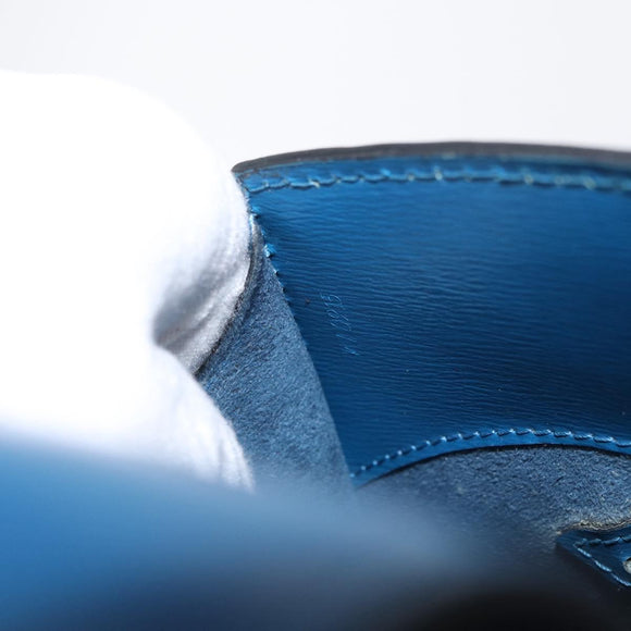 LOUIS VUITTON Epi Cluny Shoulder Bag Blue M52255 LV Auth 164580