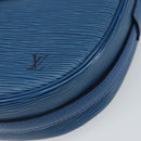 LOUIS VUITTON Epi Jeune Fille MM Shoulder Bag Toledo Blue M52155 LV Auth 164582-10