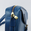 LOUIS VUITTON Epi Jeune Fille MM Shoulder Bag Toledo Blue M52155 LV Auth 164582-15