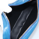 LOUIS VUITTON Epi Jeune Fille MM Shoulder Bag Toledo Blue M52155 LV Auth 164582-17